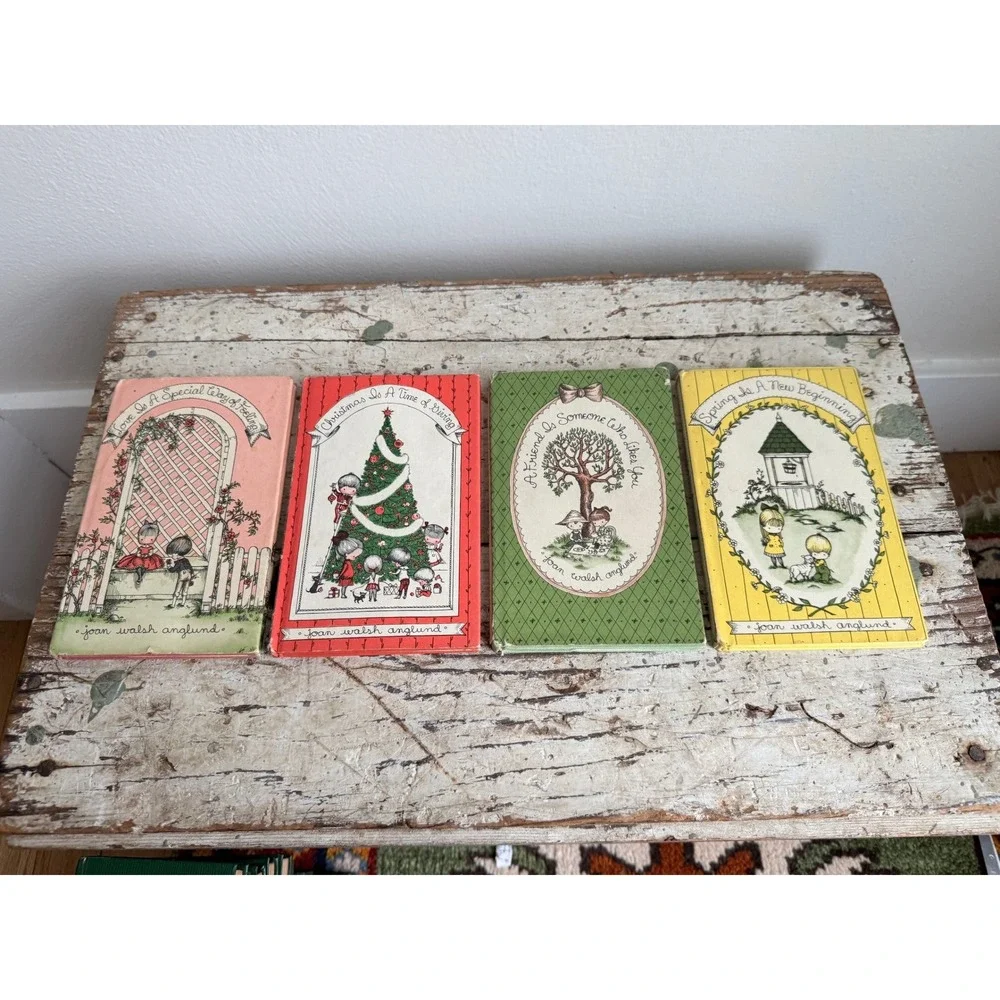 Joan Walsh Anglund Vintage Book Lot of 4 Hardcover First Editions 1960s MCM